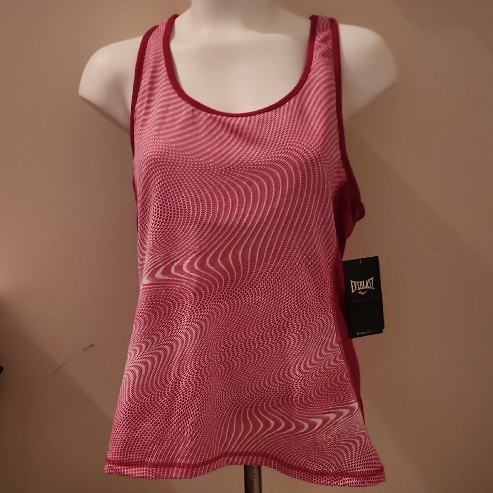 Everlast Pink Sleeveless Tank Top
